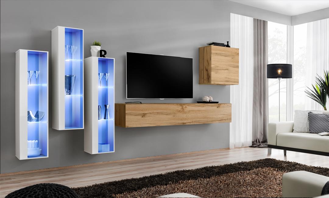 Switch XIII Entertainment Unit For TVs Up To 75"