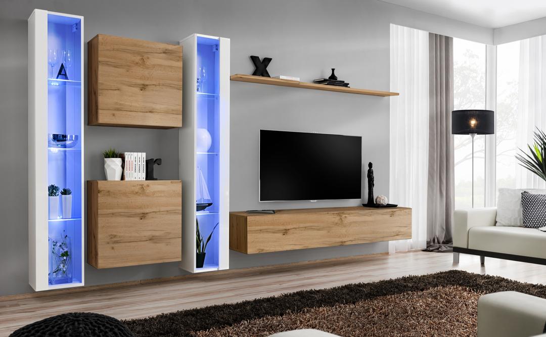 Switch XVI Entertainment Unit For TVs Up To 75"