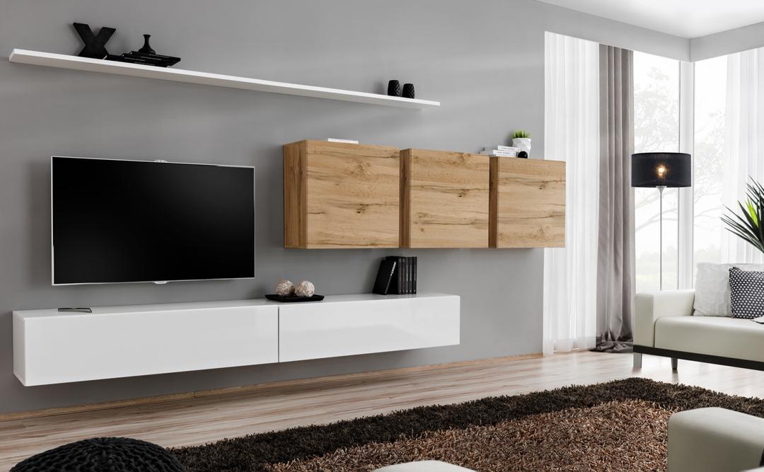 Switch VII Entertainment Unit For TVs Up To 49"