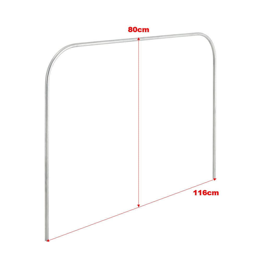 High-quality Galvanized Zinc Iron Greenhouse Hoop with Easy-Grip Clips