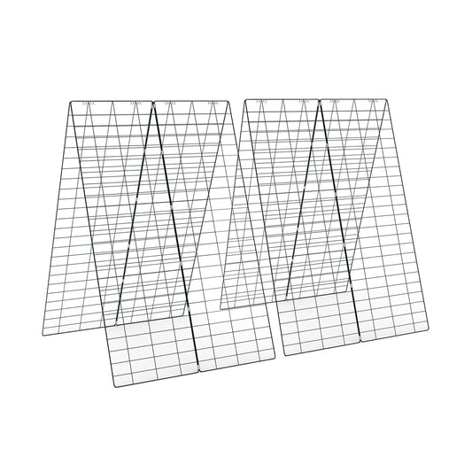 2-Pack Garden Cucumber Trellis with Accessories-Green