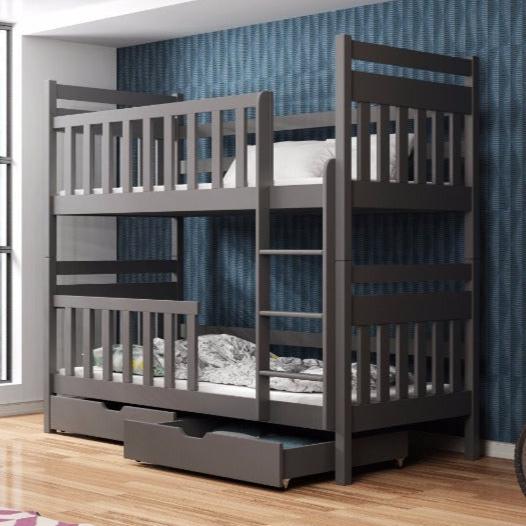 Salisbury Wooden Bunk Bed Monika with Storage