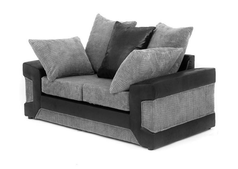 Denzel Cord Fabric 2 Seater Sofa