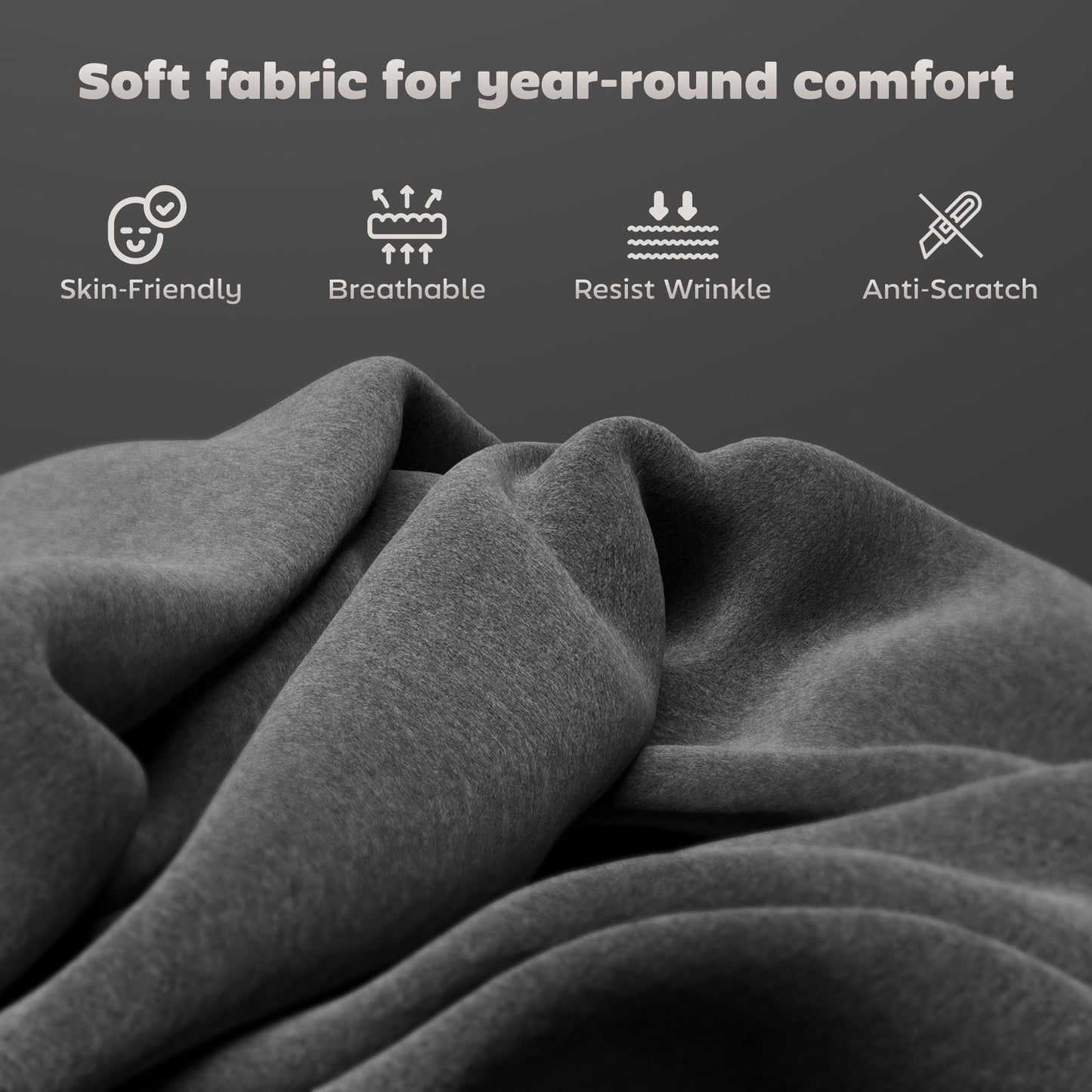 HOMCOM Velvet Dining Chairs Set of 2, Modern Armless Upholstered Kitchen Chairs with Metal Legs, Curved Back and Padded Seat, for Dining Room, Bedroom, Living Room, Grey