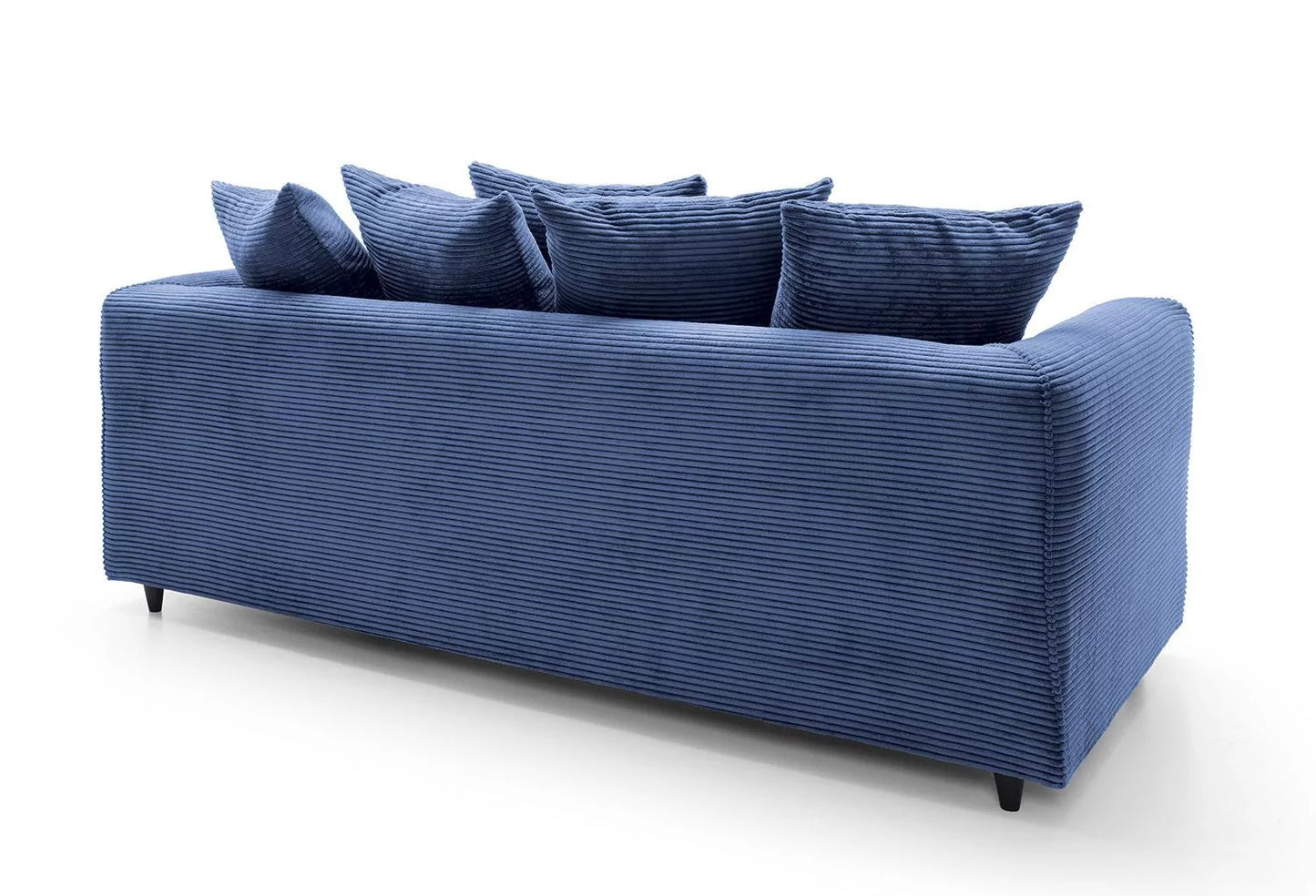 Sofa Jill Jumbo 3-osobowa - niebieska
