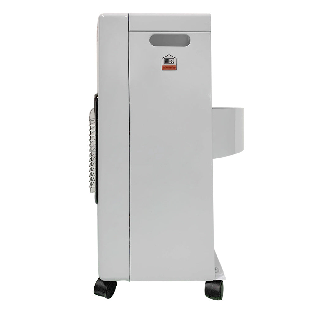 Black 4.2KW Portable Heater Free Standing Heating Cabinet Butane Gas Heater