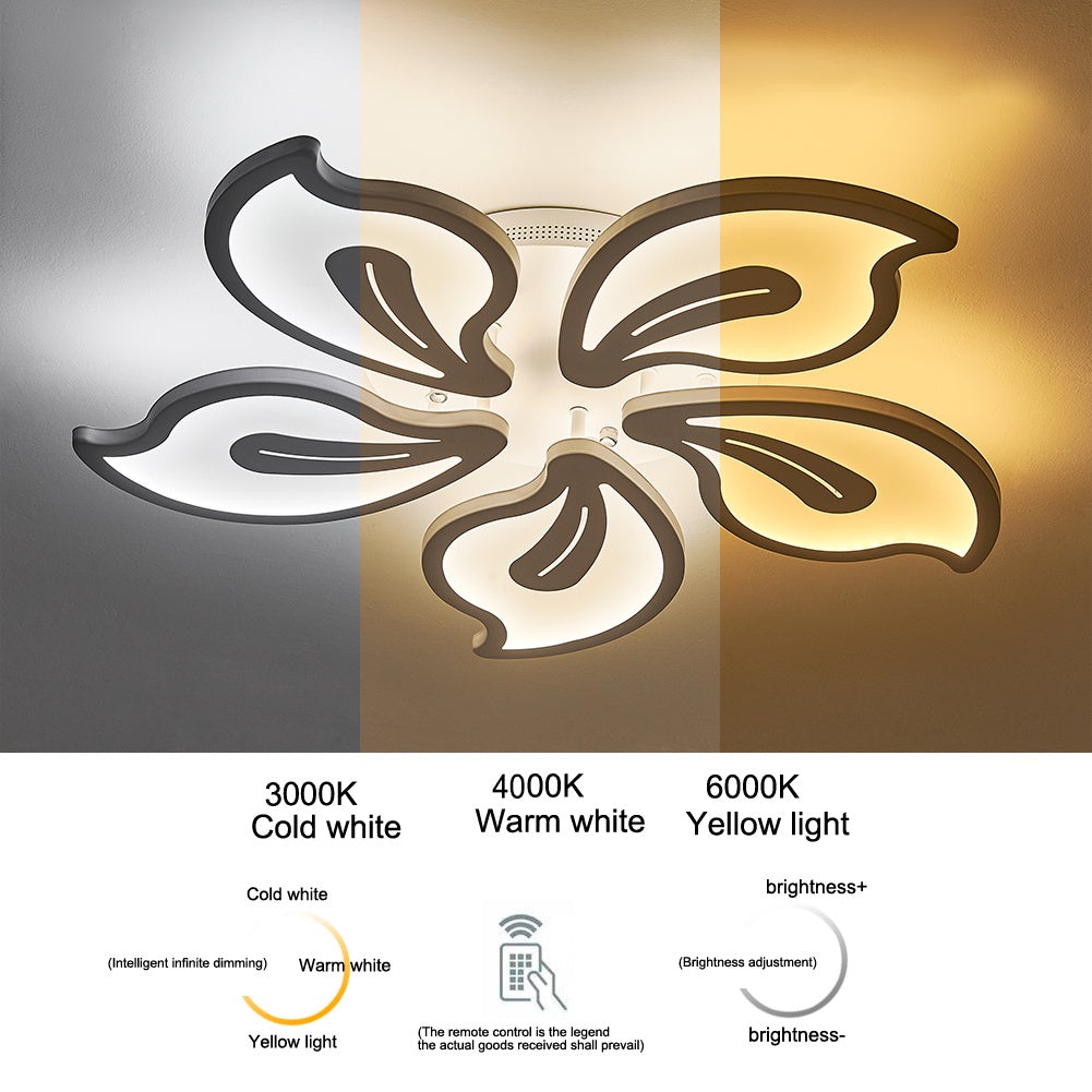 Petal Modern LED Ceiling Light Dimmable/Non-Dimmable (Version A)