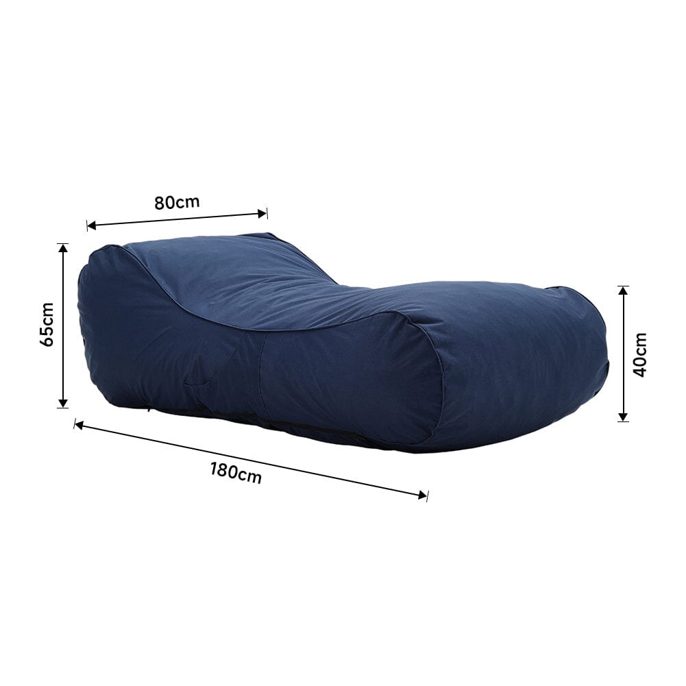 Dense Filling Comfy Lounger for Living Room