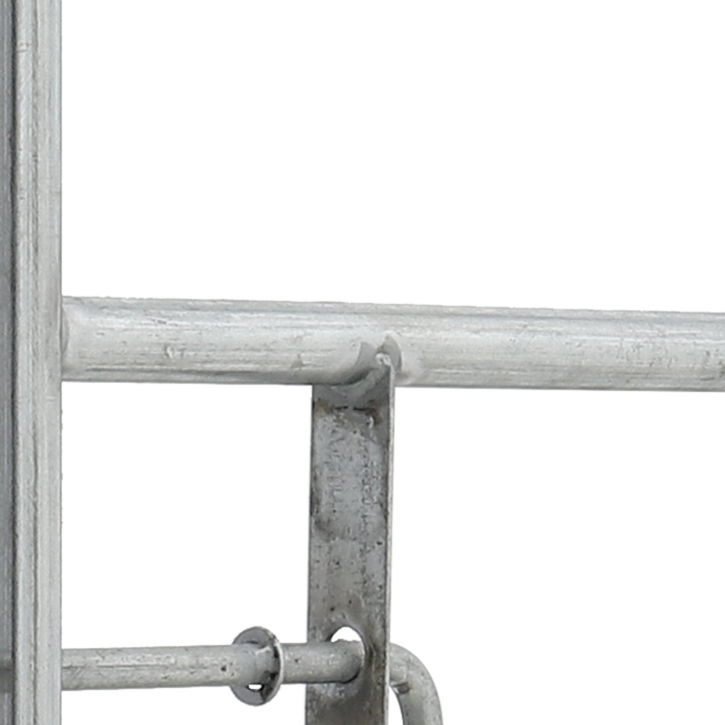 4-12FT Durable Galvanized Metal Field Gate