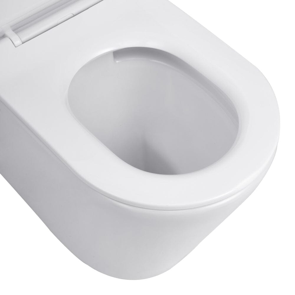 80cm H 2-Piece Elongated Toilet with Dual Flush