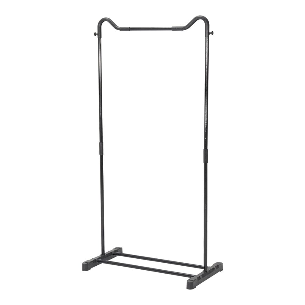 Freestanding Black Metal Garment Rack