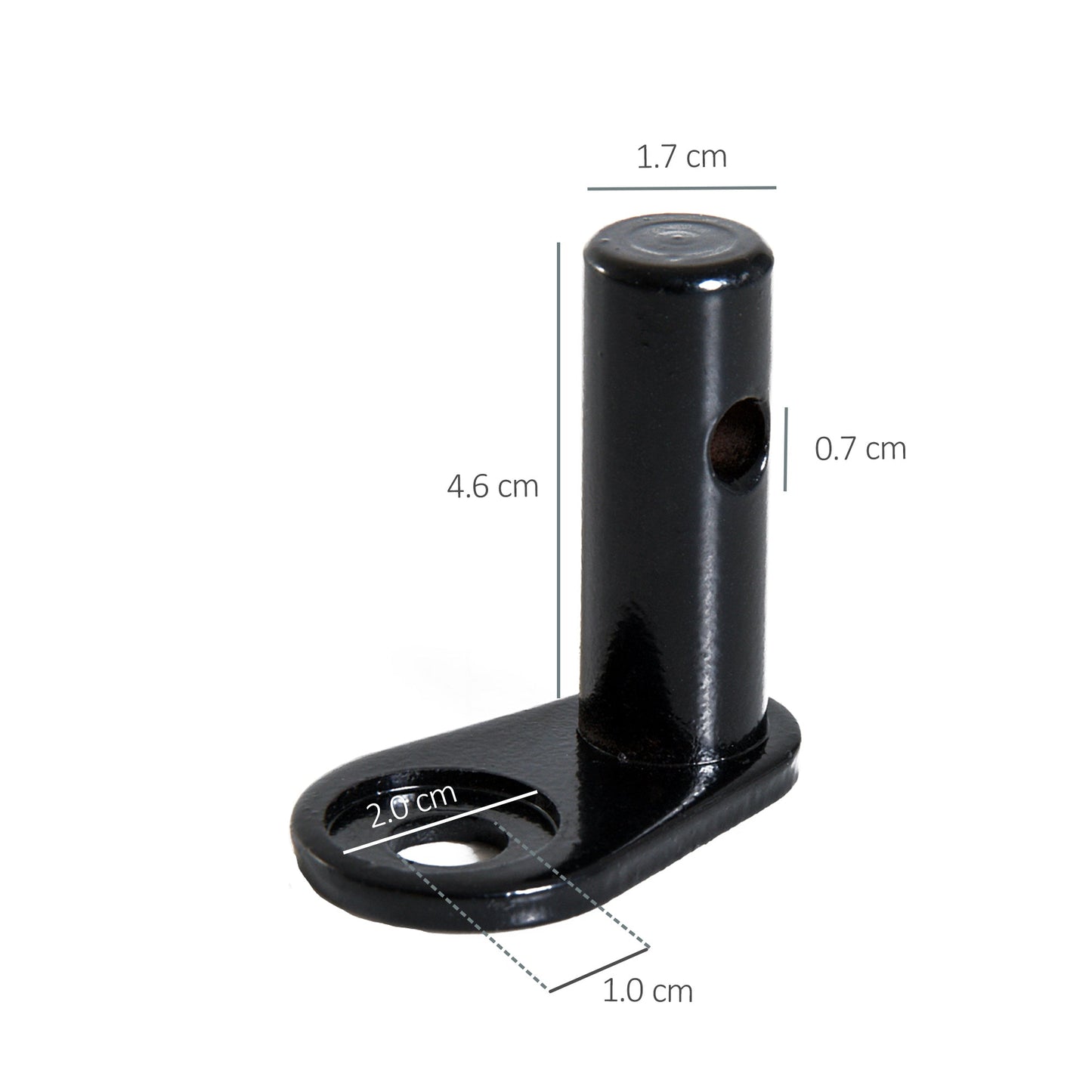 HOMCOM Pet Stroller Bike Bicycle Trainer Hitch Coupler Attachment Connector (Uniwersalny)