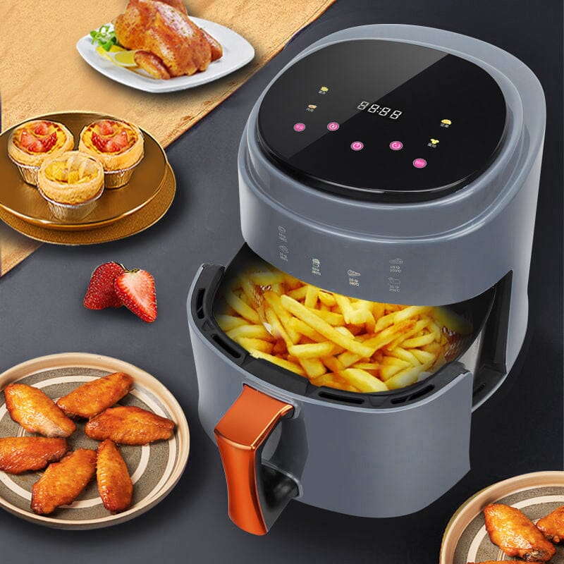 5.5L Hot Air Fryer Oven with Digital Controls for Kitchen