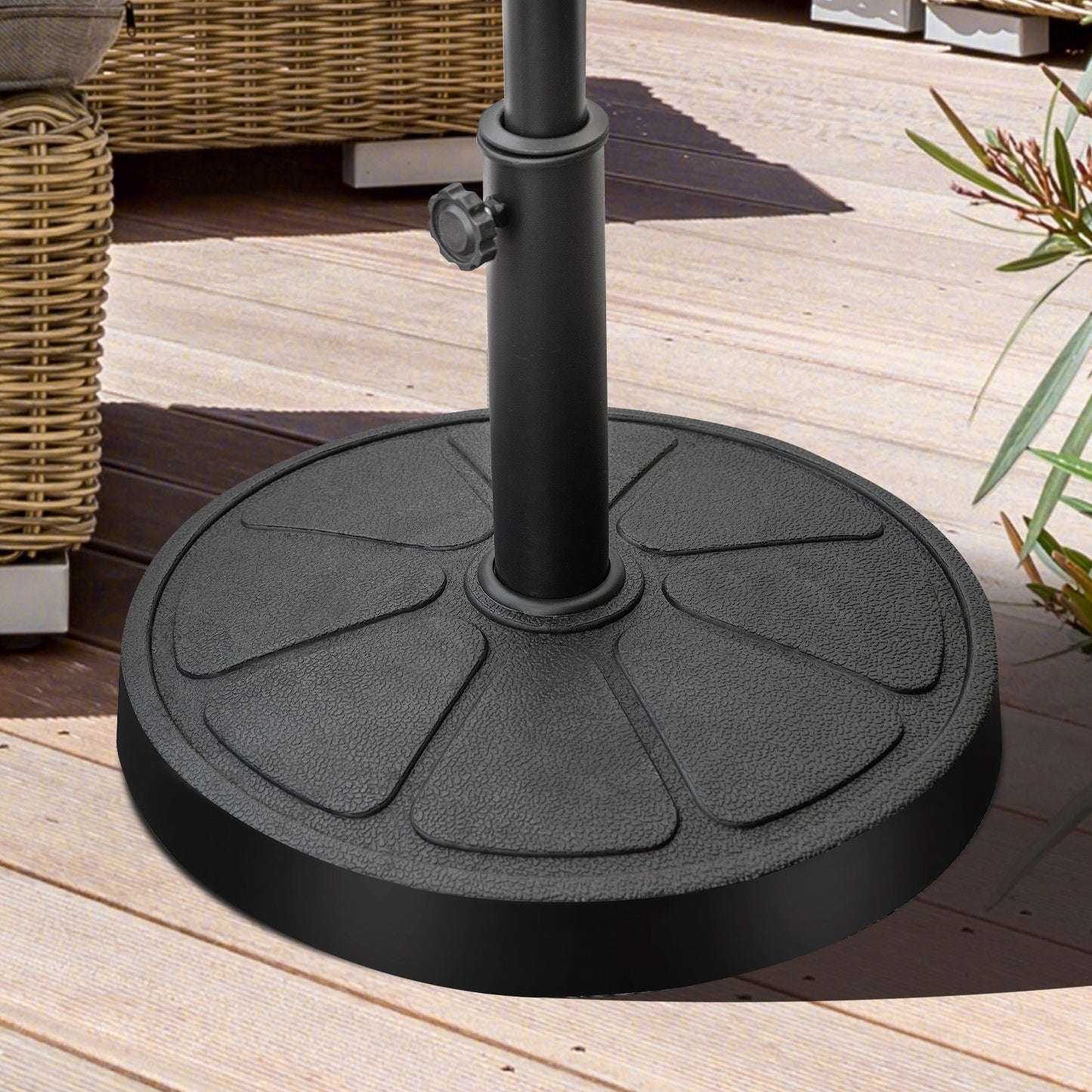 54CM Round Heavy-Duty Patio Umbrella Holder