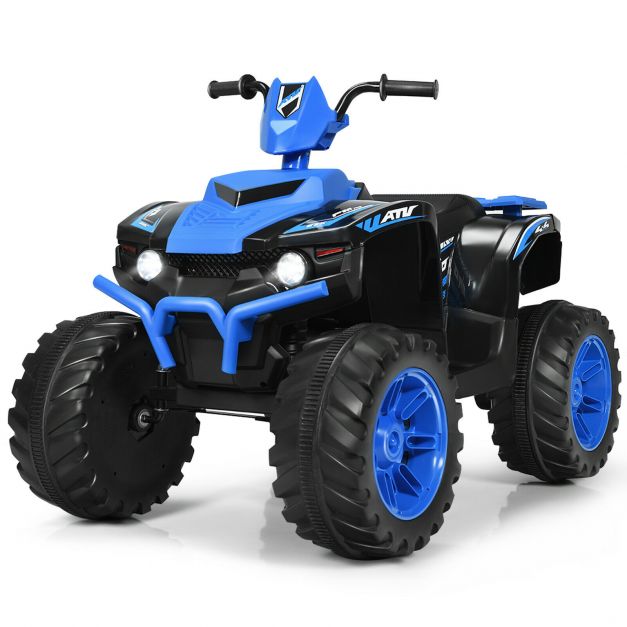 12v Elektryczny Dziecięcy Jeździk ATV / Quad-Niebieski