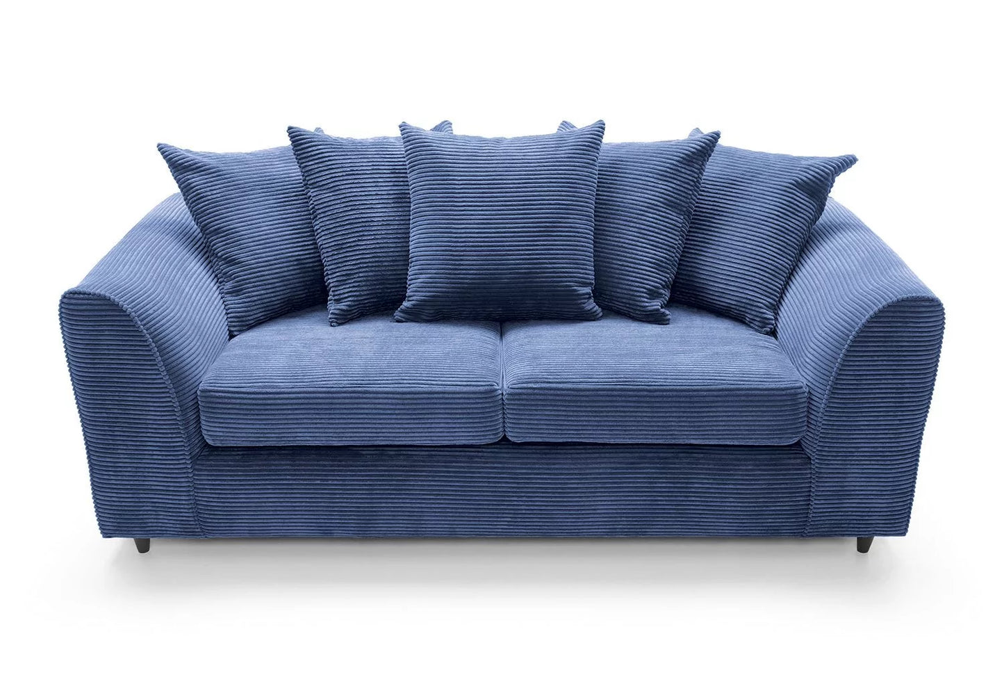 Sofa Jill Jumbo 3-osobowa - niebieska