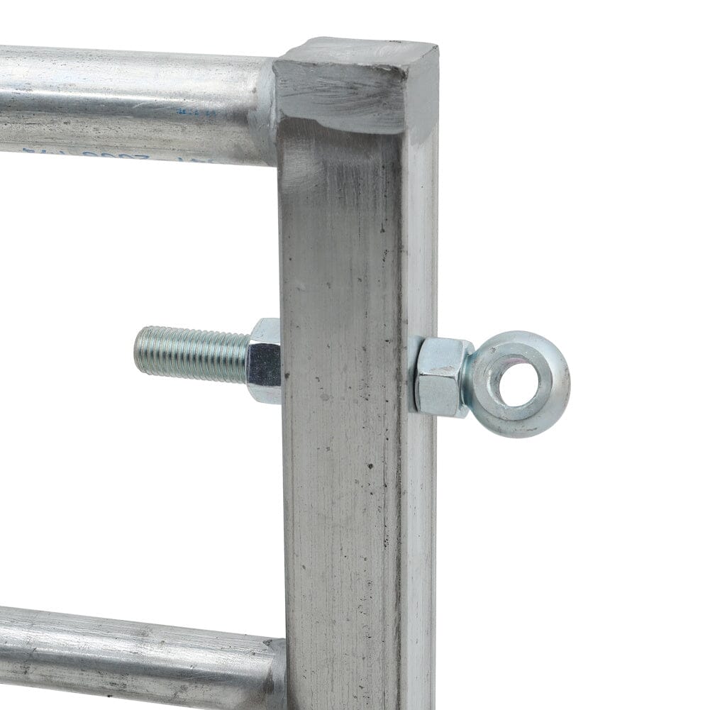 4-12FT Durable Galvanized Metal Field Gate