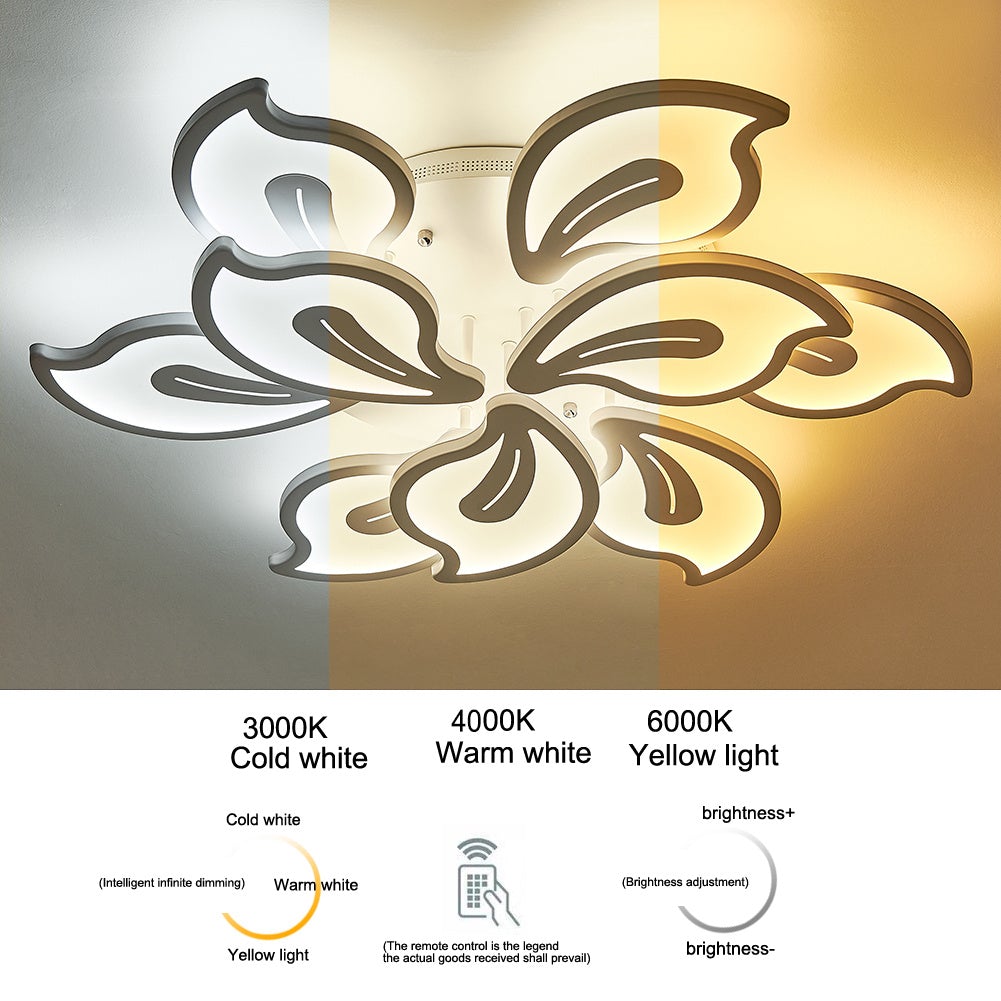 Petal Modern LED Ceiling Light Dimmable/Non-Dimmable (Version A)
