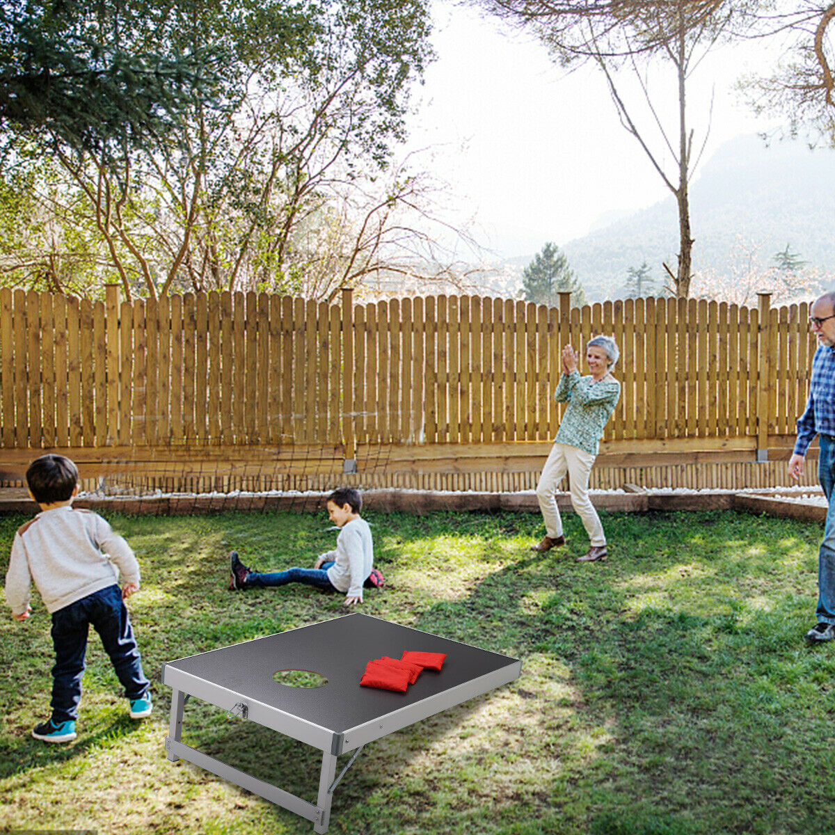 Cornhole Board Game with Carrying Bag