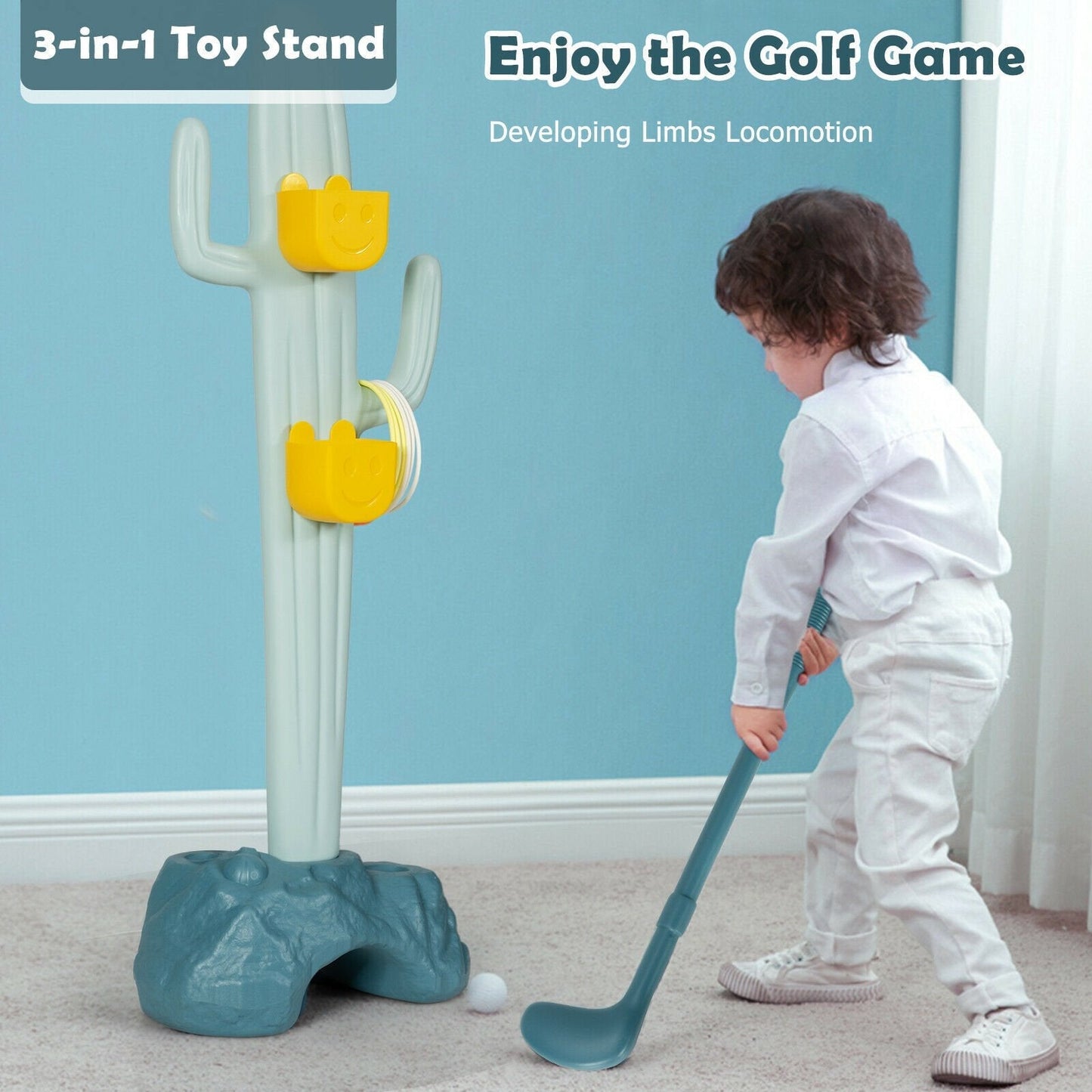 3-in-1 Baby Sports Set Kids Activity Center