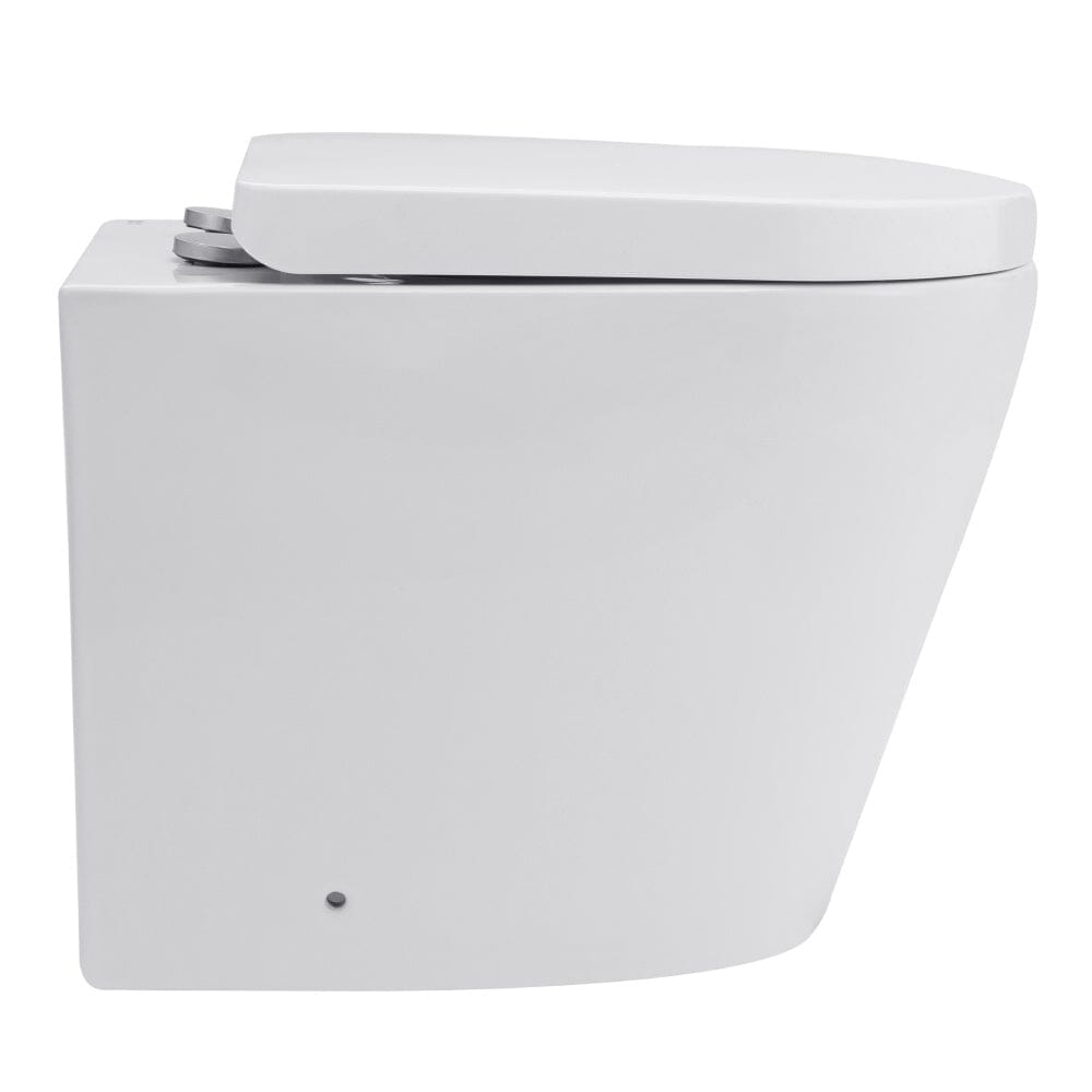 55cm D Wall Mounted Elongated Toilet