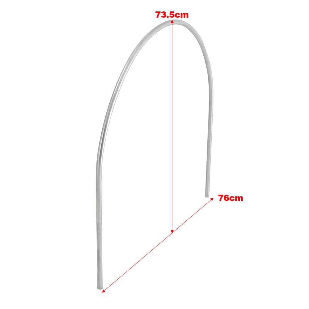 High-quality Galvanized Zinc Iron Greenhouse Hoop with Easy-Grip Clips