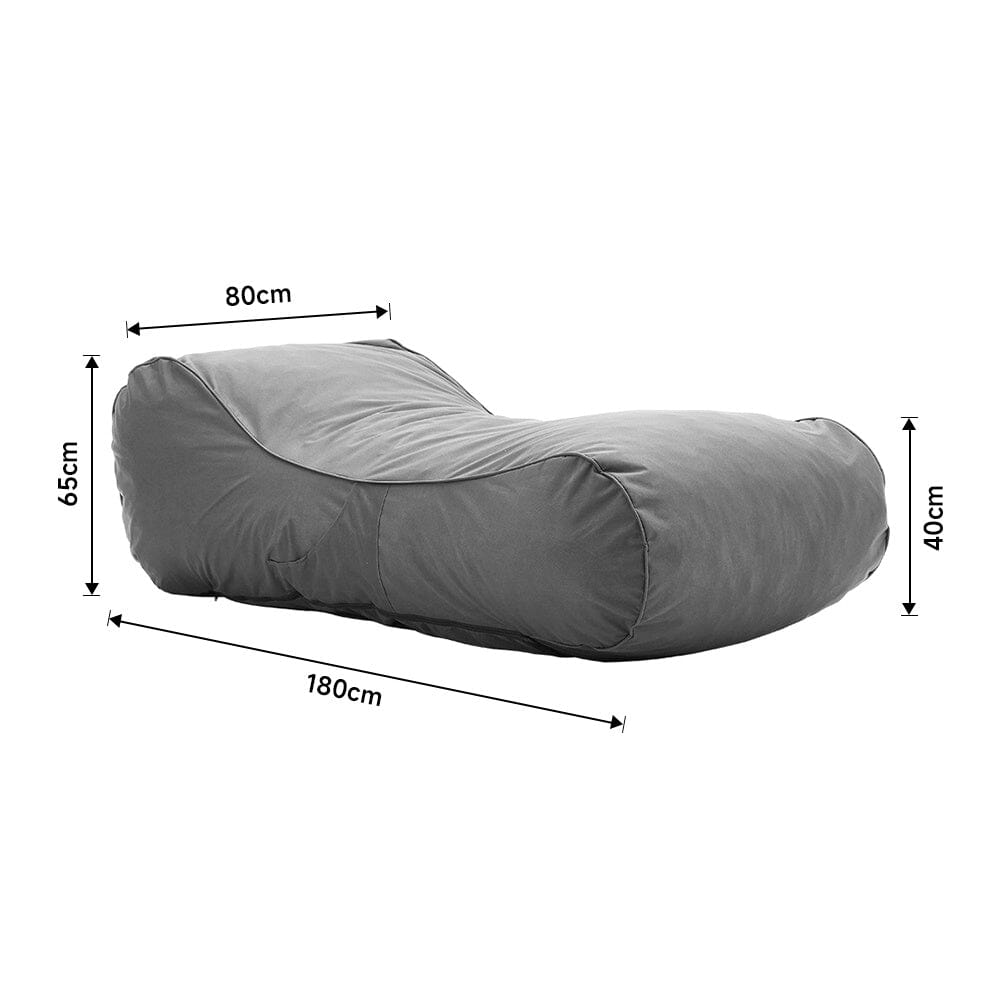 Dense Filling Comfy Lounger for Living Room