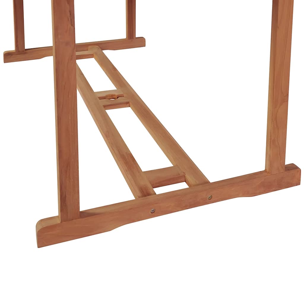 vidaXL Garden Table 180x90x75 cm Solid Teak Wood 6