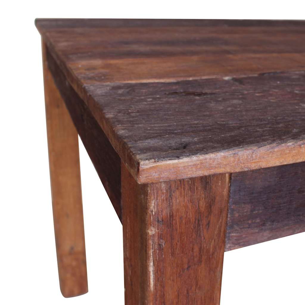 244495 vidaXL Dining Table Mixed Recycled Wood 82x80x76 cm 6