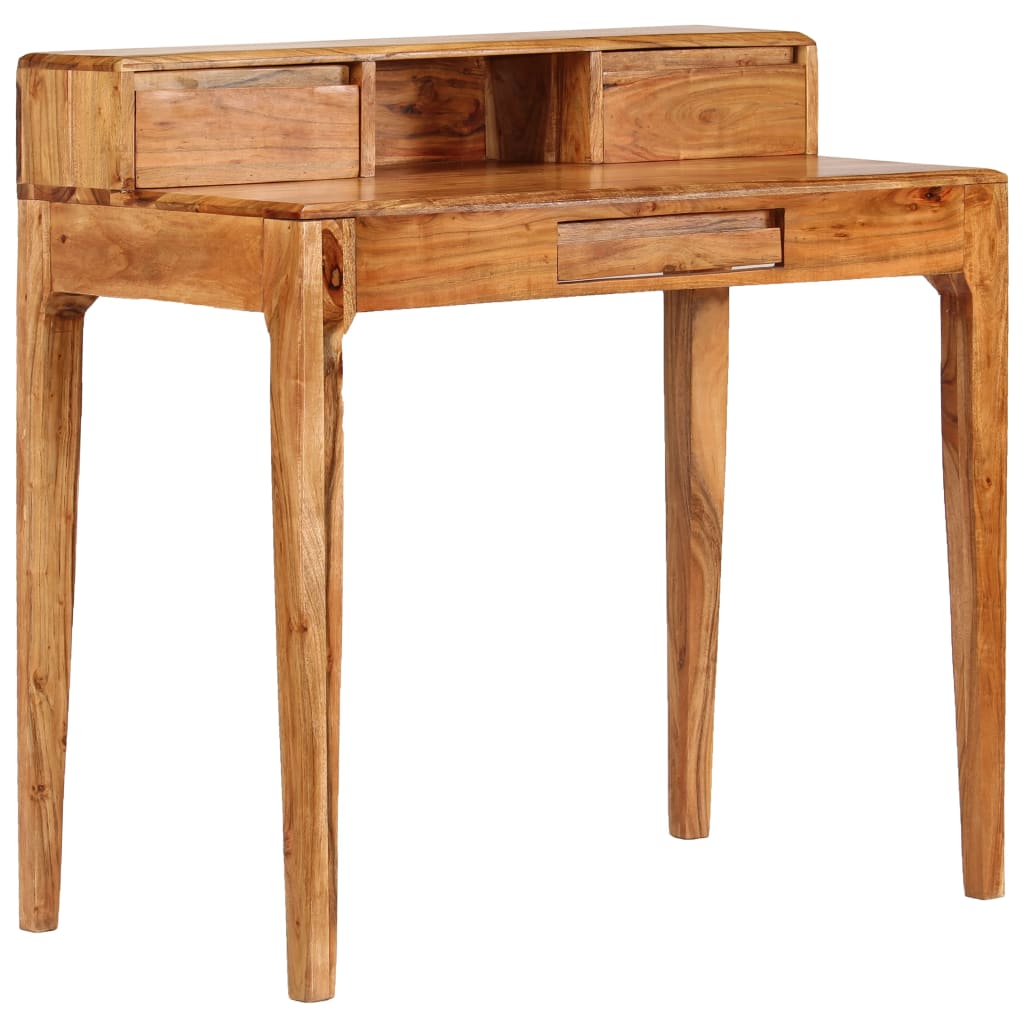 244959 vidaXL Writing Desk with Drawers Solid Wood 88x50x90 cm 6