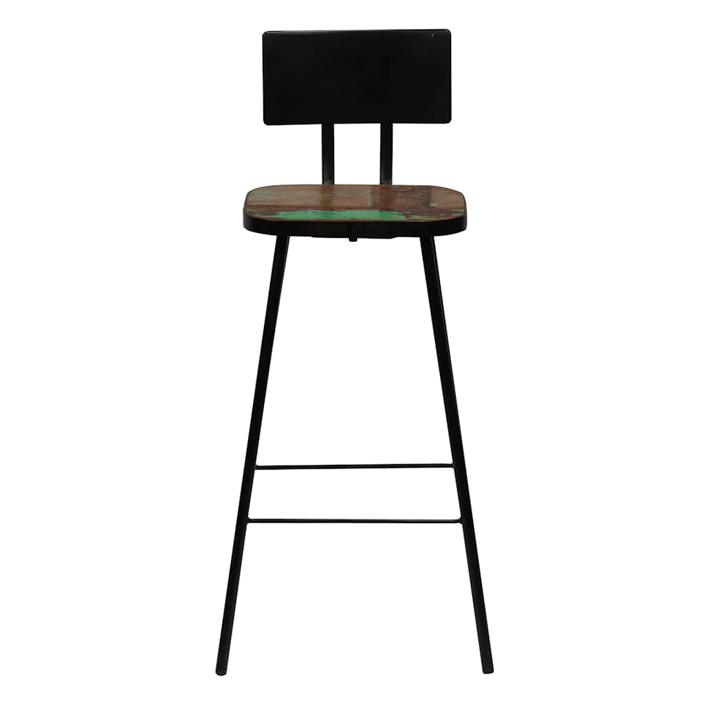 245399 vidaXL Bar Set 5 Piece Solid Reclaimed Wood Multicolour 6
