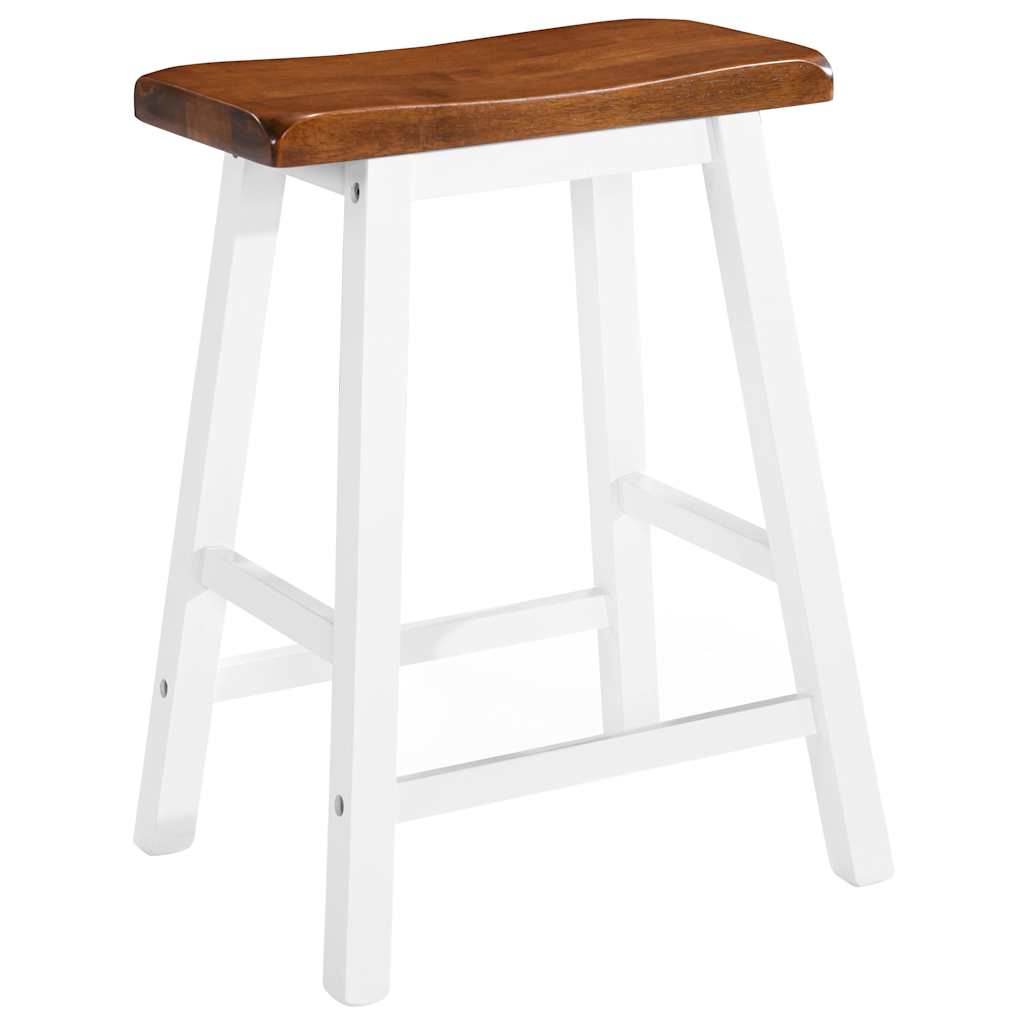 245547 vidaXL Bar Table and Stool Set 3 Pieces Solid Wood 6