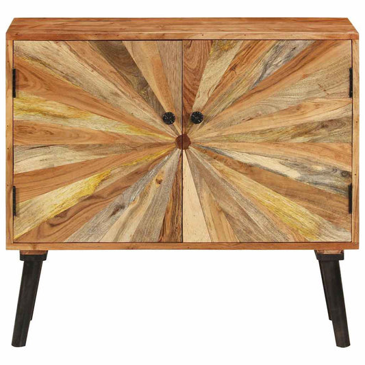 246166 vidaXL Sideboard Solid Mango Wood 85x30x75 cm 2