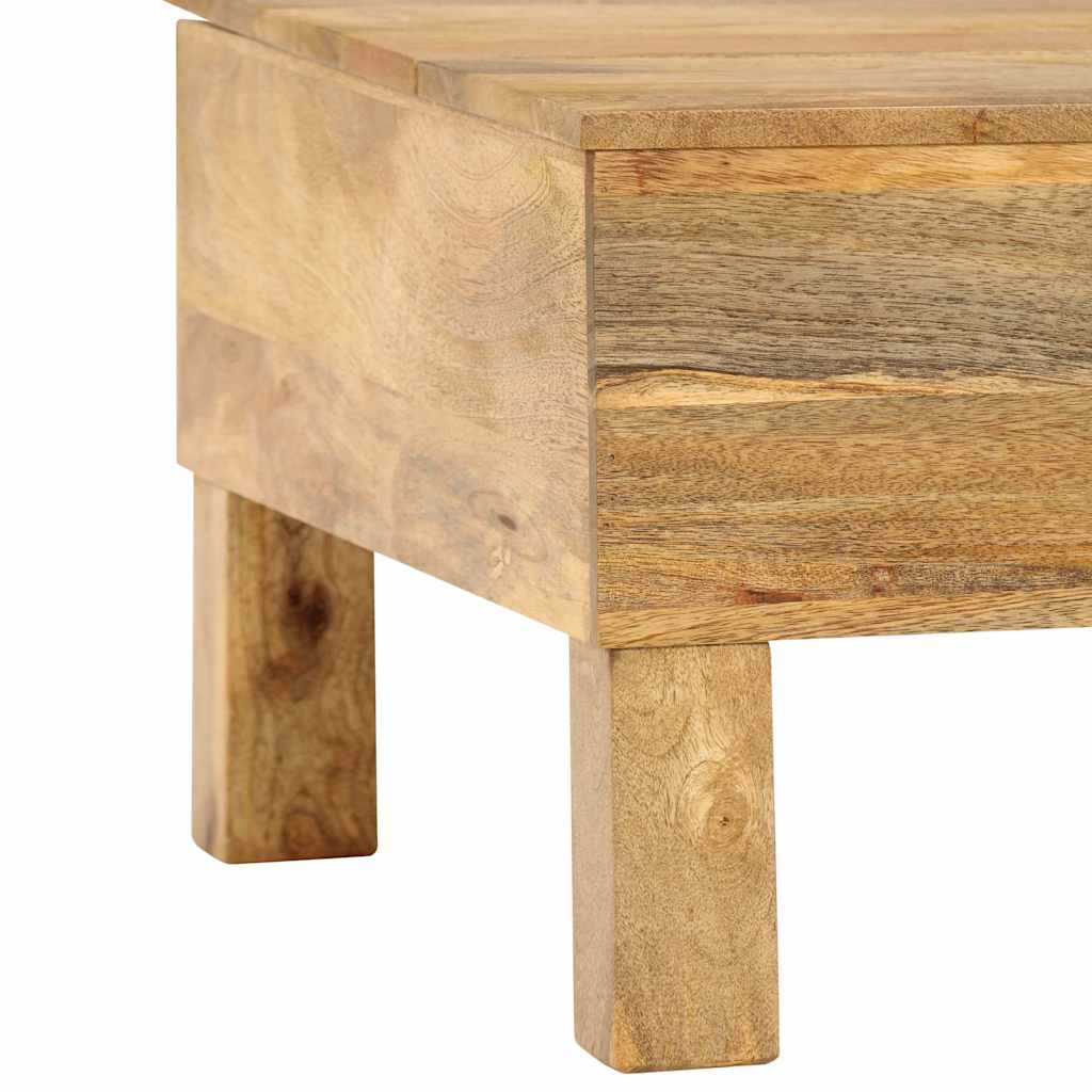 246320 vidaXL Coffee Table Solid Mango Wood 110x55x35 cm 6