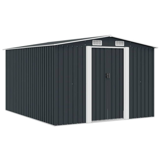 Garden Shed Metal Anthracite 178 cm 298 cm