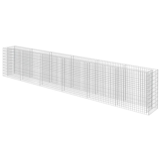 Gabion Raised Bed Galvanised Steel 50 cm