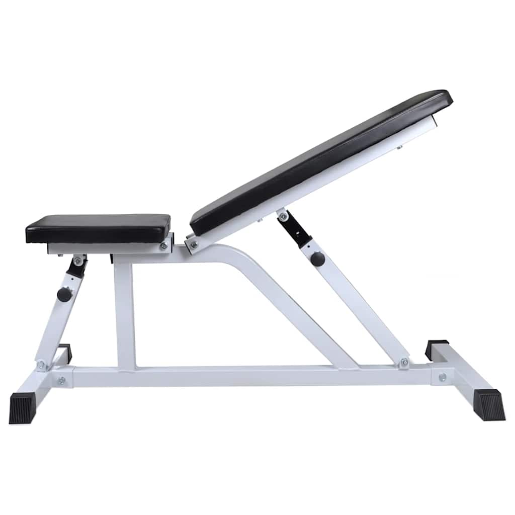 vidaXL Workout Bench with Barbell and Dumbbell Set 60,5 kg 6