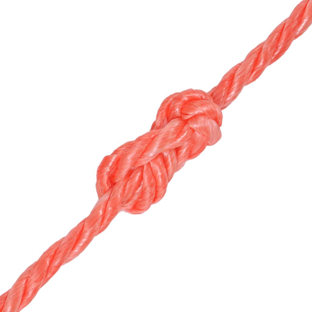 Twisted Rope Polypropylene Orange Length 500 m 12 mm