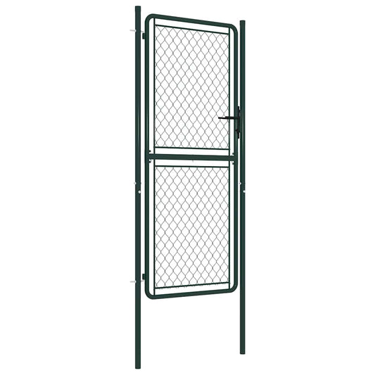 Garden Gate Steel Green 100 cm 175 cm