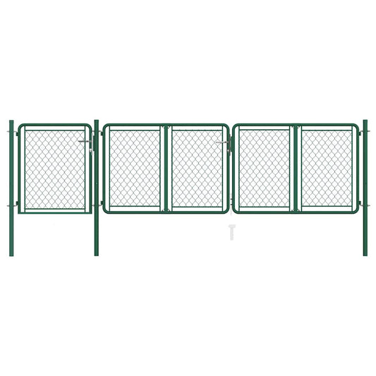 Garden Gate Steel Green 75 cm