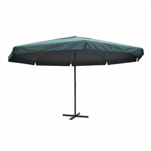 vidaXL Garden Parasol Green Aluminium 500 cm 2