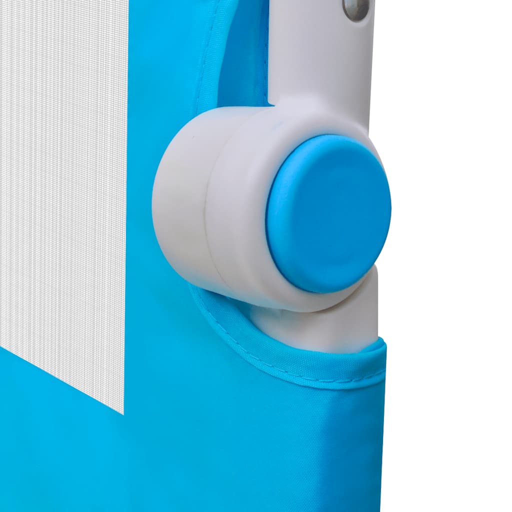 vidaXL Toddler Safety Bed Rail 102 x 42 cm Blue 5