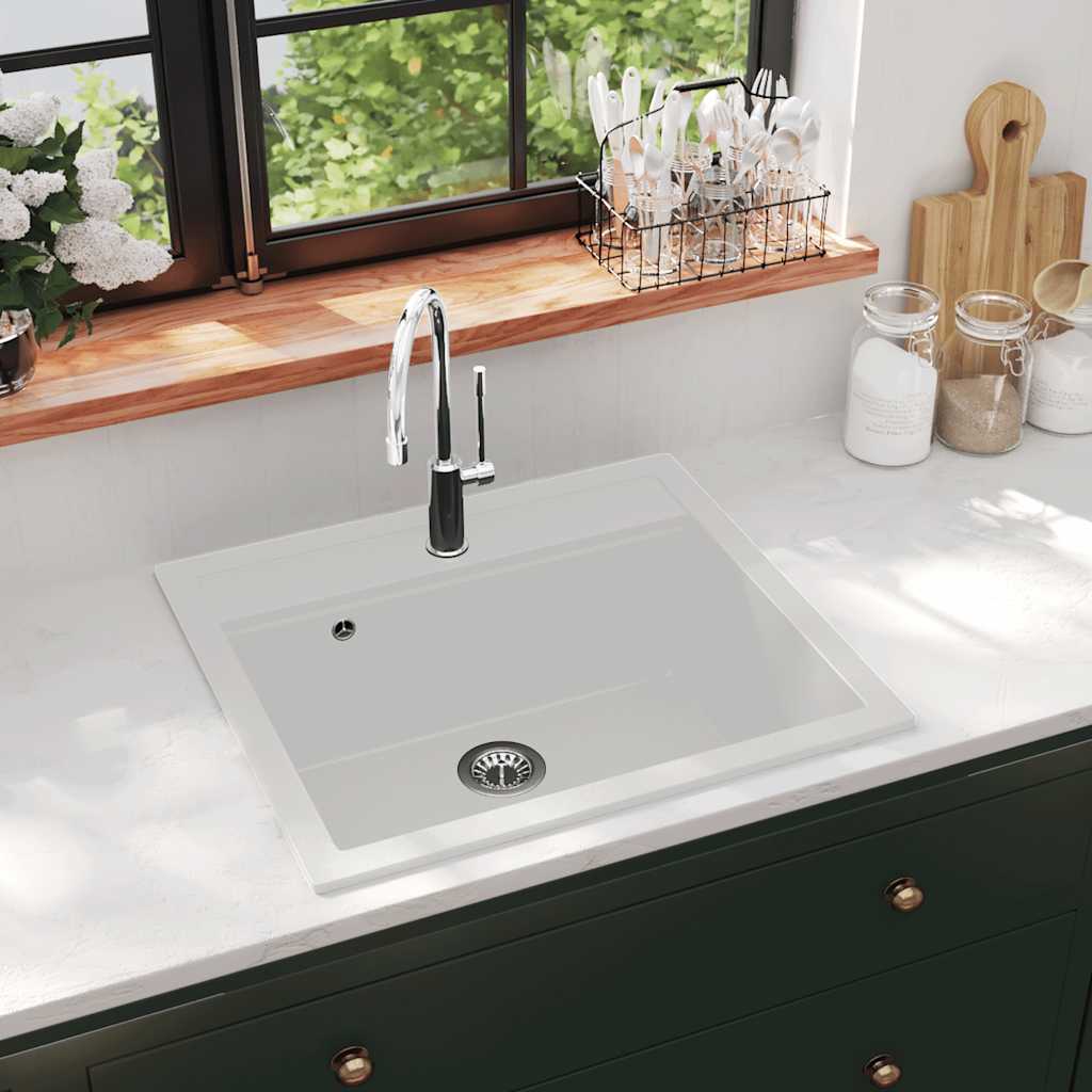 vidaXL Sink Granite