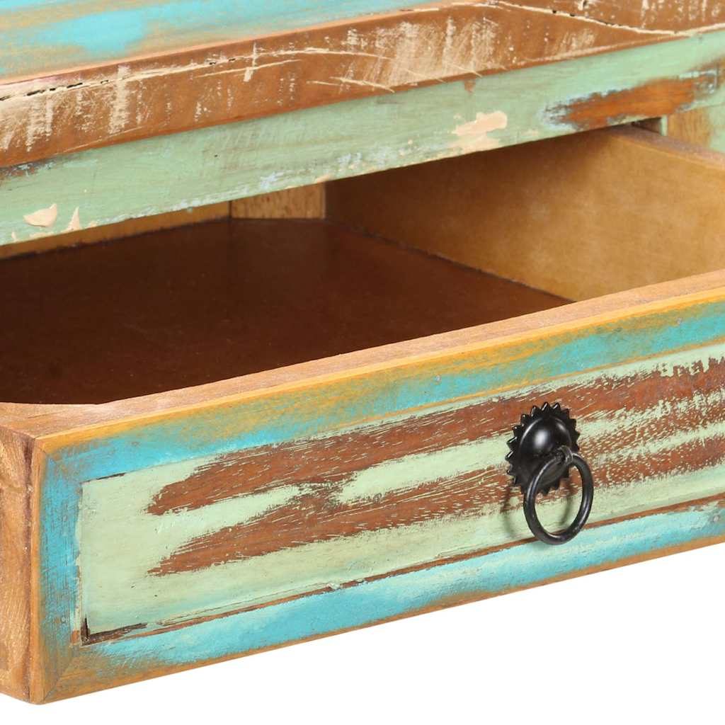 vidaXL Console Table | Multi-coloured with green, brown, beige 6