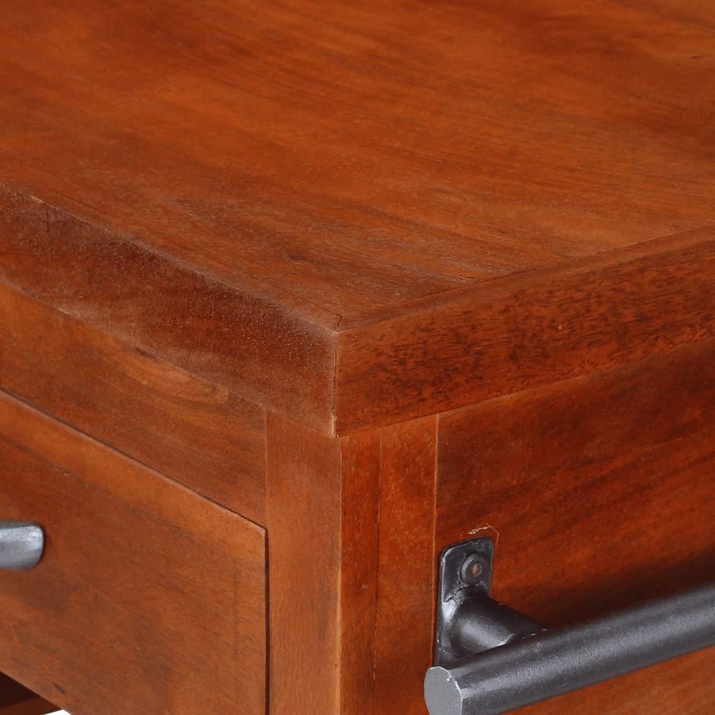 282753 vidaXL Kitchen Trolley 100x48x89 cm Solid Acacia Wood 6