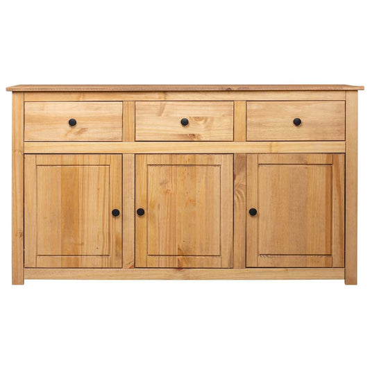 282703 vidaXL Sideboard 135x40x80 cm Solid Pinewood Panama Range 2
