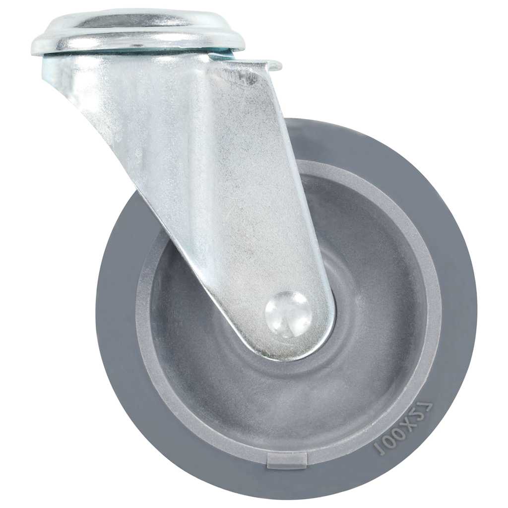 vidaXL 32 pcs Bolt Hole Swivel Casters 100 mm 6