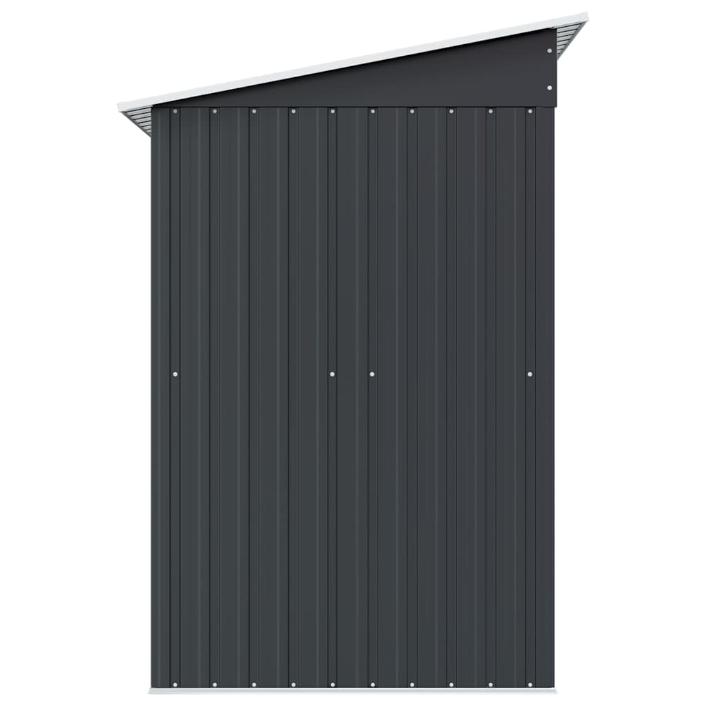 47026 vidaXL Garden Shed Anthracite Steel 6