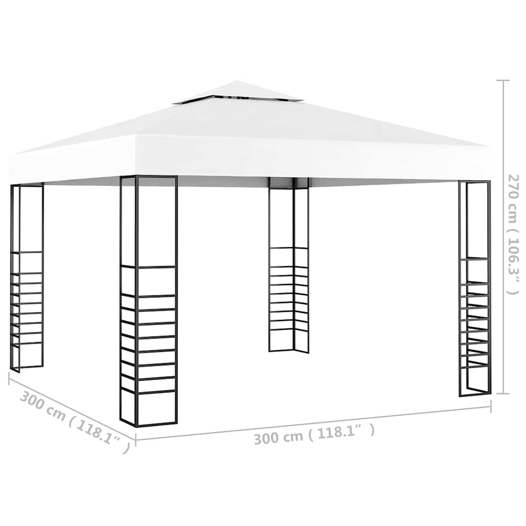 vidaXL Outdoor Gazebo | White 5