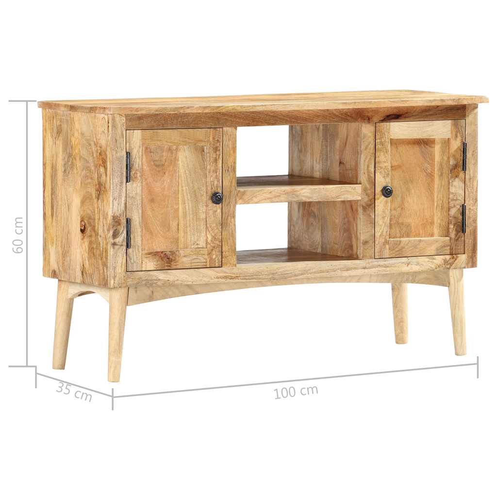 vidaXL Sideboard | Mango | Solid mango wood | Medium | Sideboard | Rectangular 6
